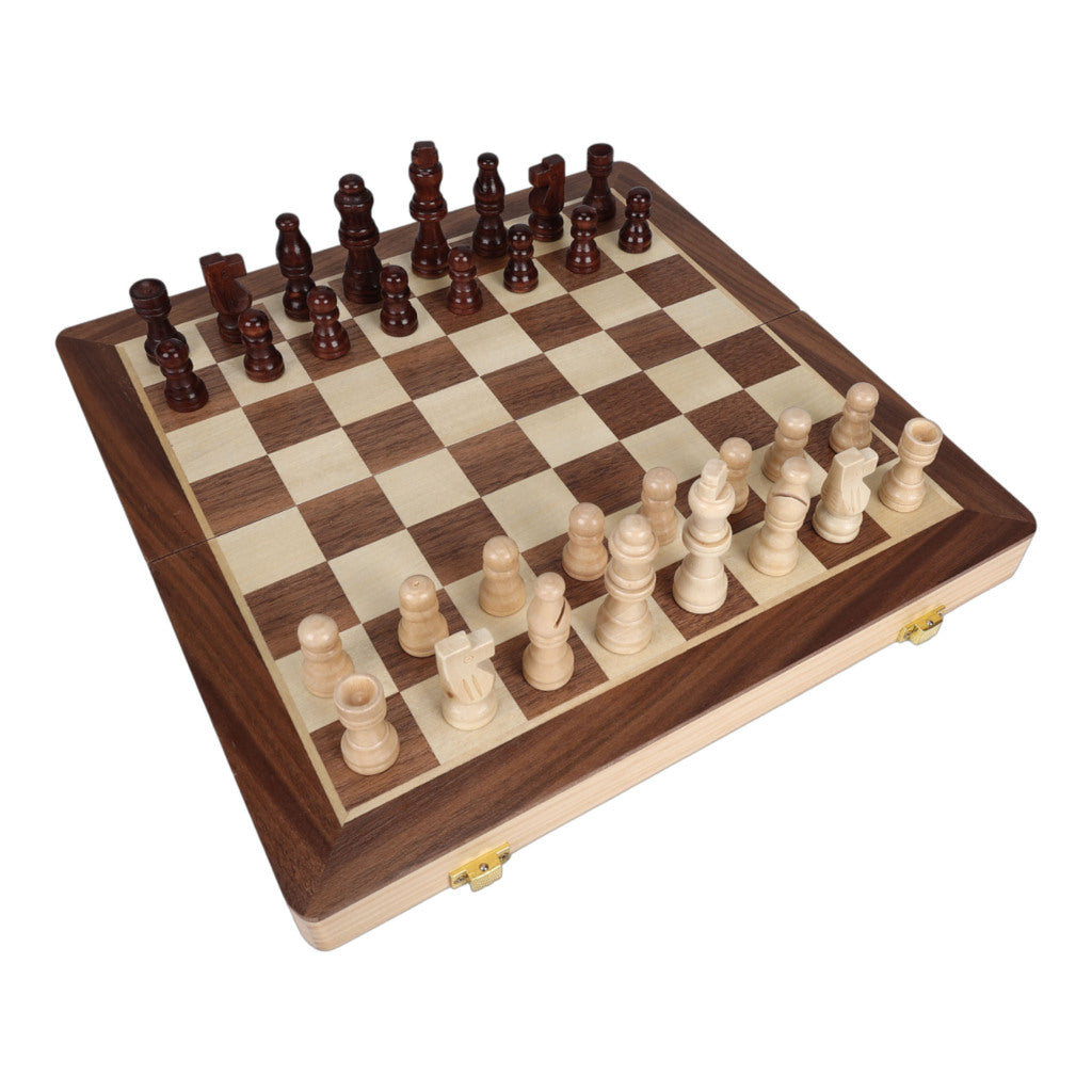 Clown Games Luxe Houten Schaakset