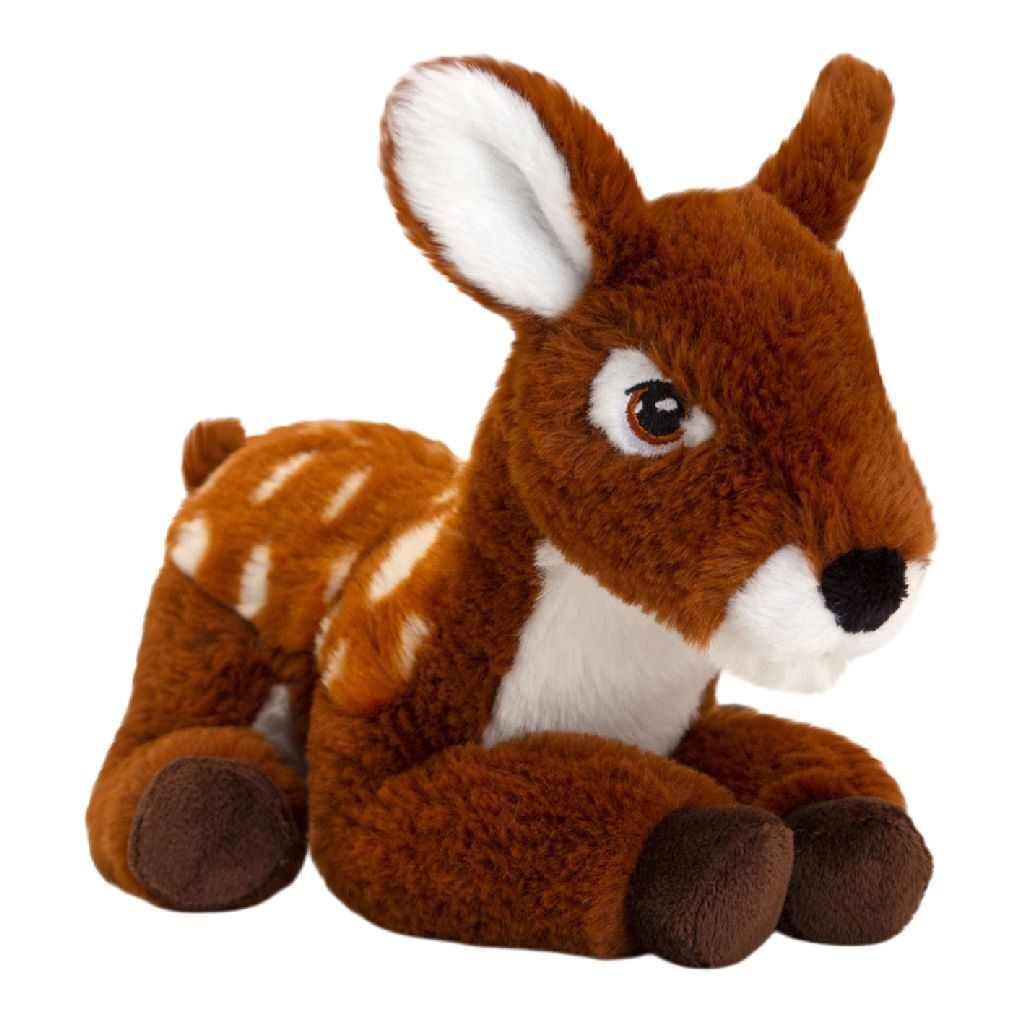 Keeleco Knuffel Hert Liggend 22 Cm