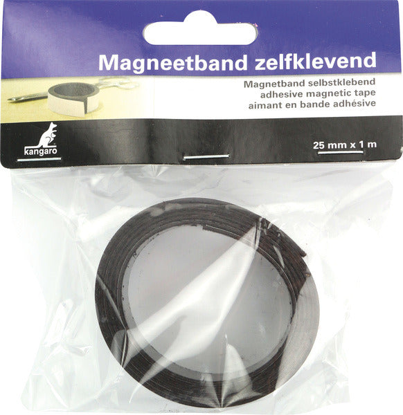 Kangaro K-5061 Magneetband Zelf-Klevend 25Mm X 1 Meter