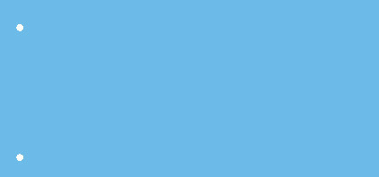 Kangaro 07070-03 Scheidingsstrook 2-Gaats 105X240Mm 180G Rc Blauw