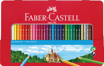 Faber Castell Fc-115886-A Kleurpotloden 36 Stuks + A3 Kangaro Schetsboek