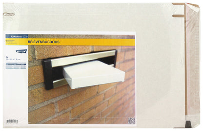 Raadhuis Rd-351105-5 Brievenbusdoos 25X35Cm Wit 650Grs Duplex 5 Stuks
