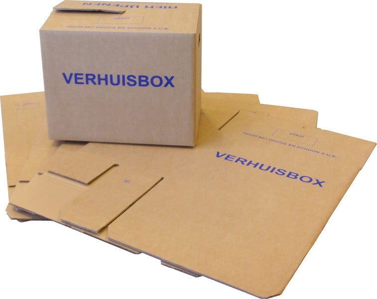 Raadhuis Rd-351125-5 Verhuisdoos Dubbele Bodem 485X320X355Mm 5 Stuks