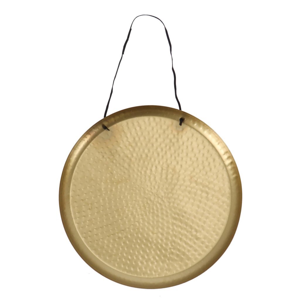 Gusta Wand-Decoratieschaal 38 Cm Goud/Aluminium