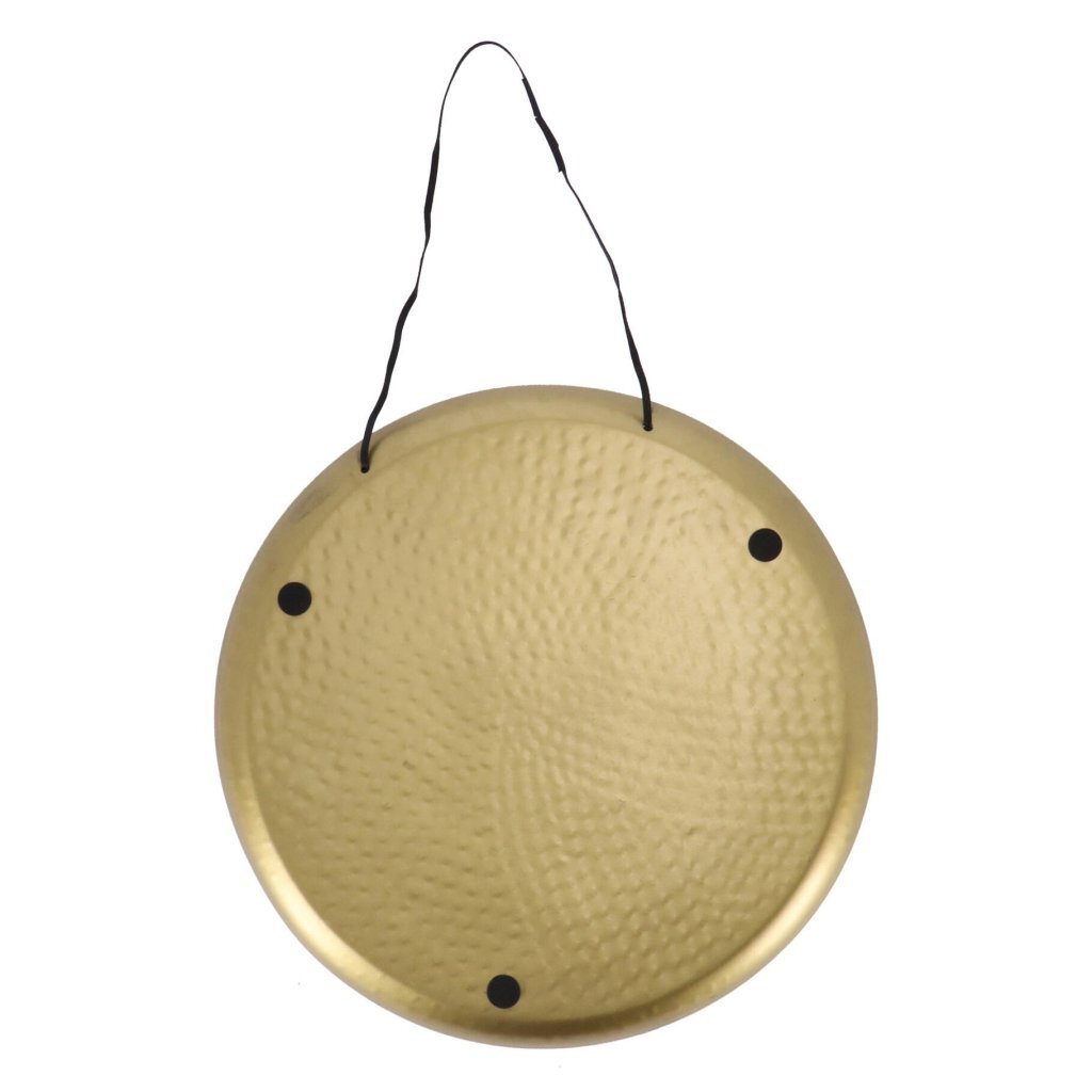 Gusta Wand-Decoratieschaal 38 Cm Goud/Aluminium