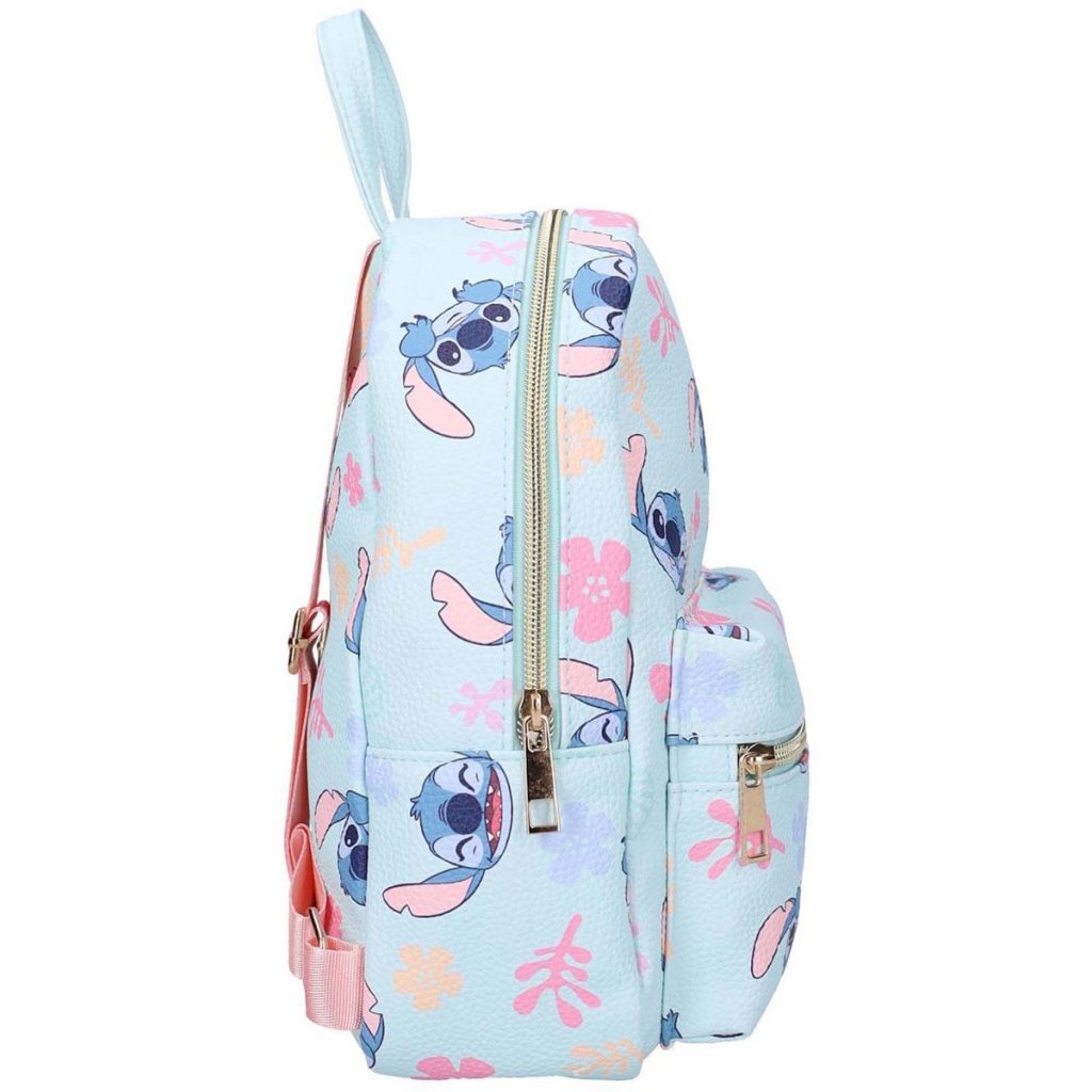 Overige Merken Diney Stitch Rugzak Sweet On You 4.5L 27X21X8 Cm Blauw/Roze