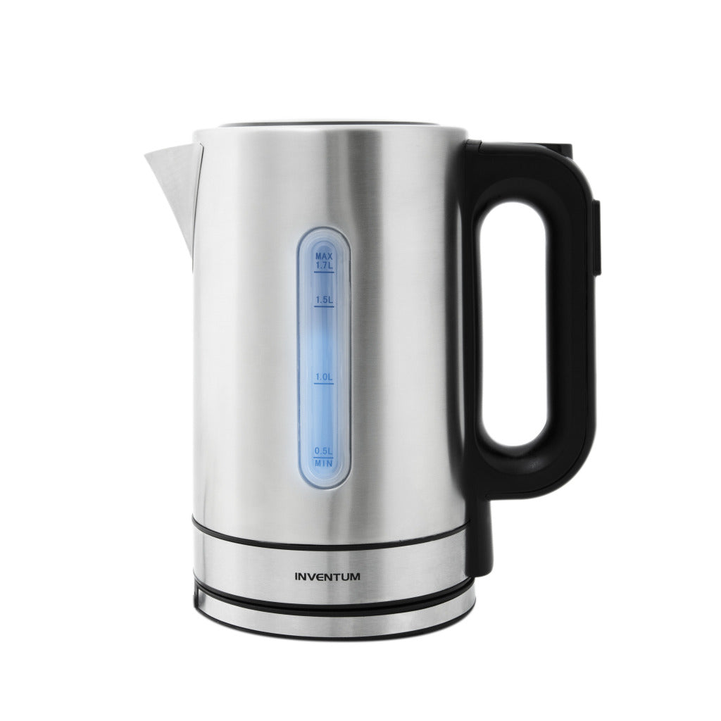 Inventum Hw817D Snoerloze Waterkoker 2200W 1.7L Rvs/Zwart