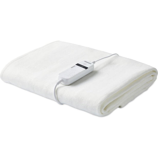 Tomado Teb1510W Elektrische Deken 150X80 Cm Wit/Fleece