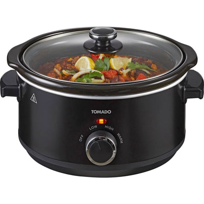 Tomado Tsc3501B Slowcooker 3.5L Zwart