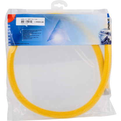Scanpart Gas Aansluit Set Rvs Flexibele 120Cm