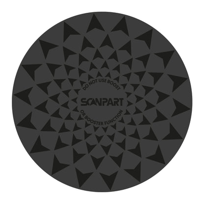 Scanpart Speed Inductiemat Set 2X20/2X26 Cm Zwart