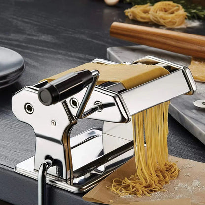 Ceruzo Pastamachine Rvs - Spaghetti Machine -  Met Tafelgreep