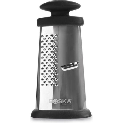 Boska Trio Formaggio Rasp Rvs/Zwart