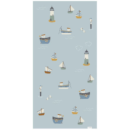 Little Dutch Sailors Bay Strandlaken 60X120 Cm Lichtblauw