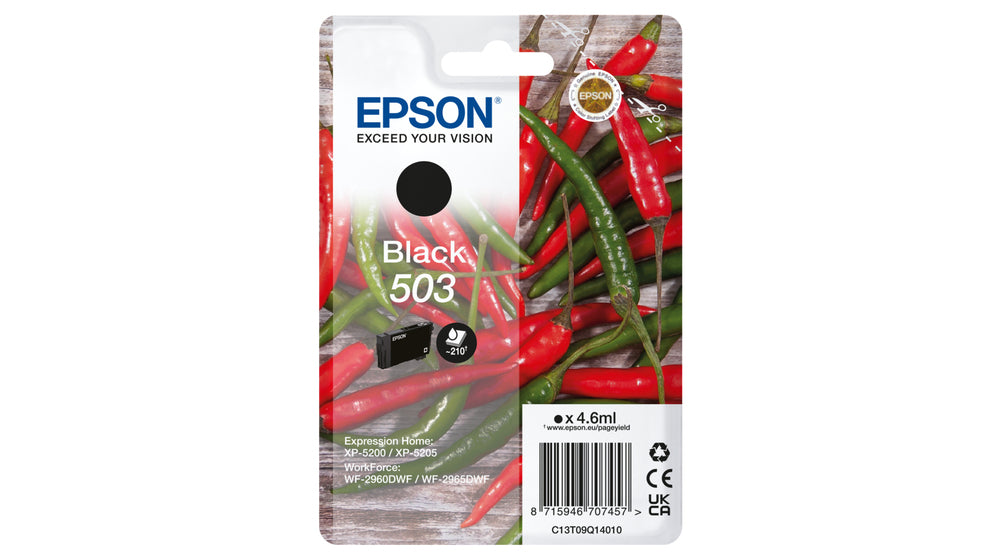 Epson T09Q1 Origineel Zwart 503 4.6Ml