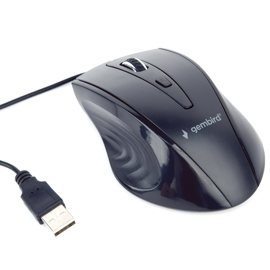 Gembird Gmb Muis Bedraad Zwart 4B-02