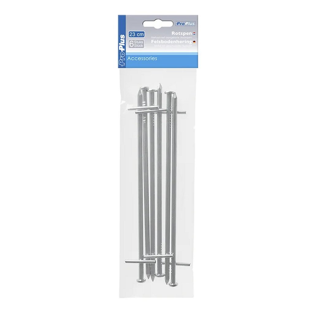 Proplus Rotspen Met Aangelaste Dwarspen 23 Cm Metaal 6 Stuks
