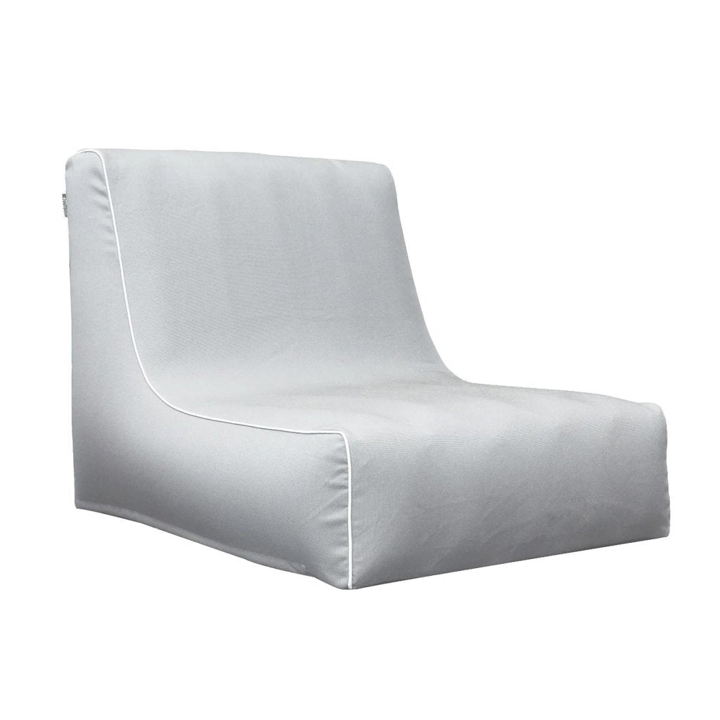 Overige Merken B-Living St. Maxime Opblaasbare Sofa 70X90X70 Cm Lichtgrijs