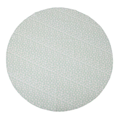Linen&More Linen&Amp;More Daisy Flowers Tafelkleed 160 Cm Groen/Katoen