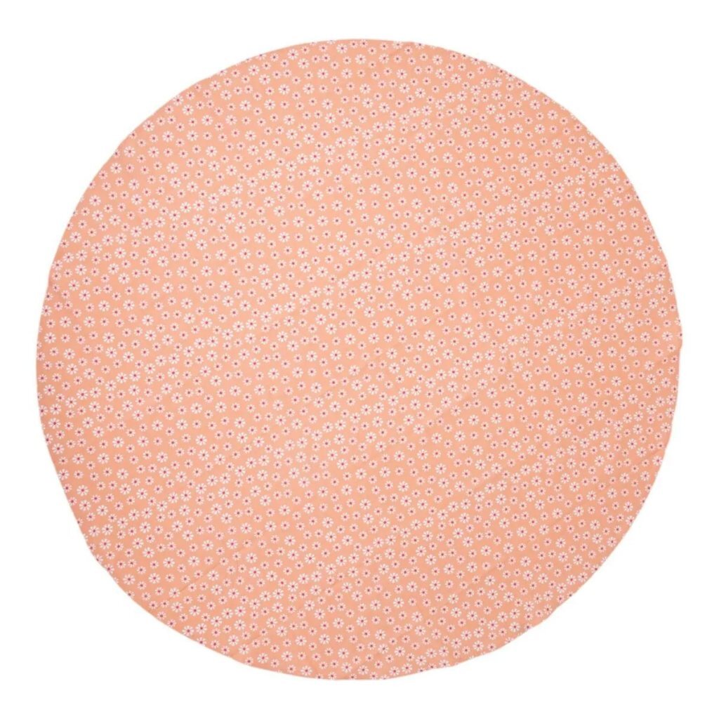 Linen&More Linen&Amp;More Daisy Flowers Tafelkleed 160 Cm Oranje/Katoen