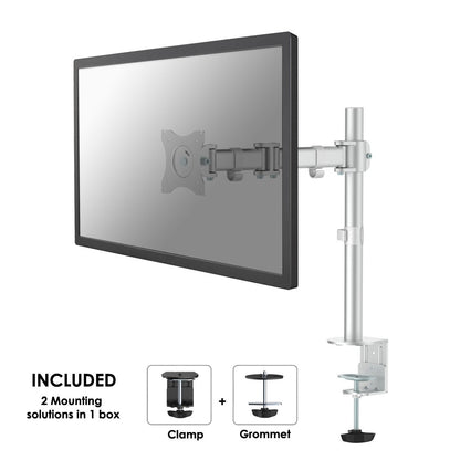New Star Products Nm-D135Silver Monitorarm Zilver