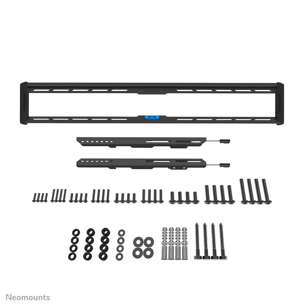 Neomounts Wl30-550Bl18 Vlakke Wandsteun Voor Schermen Tot 86 Inch Zwart