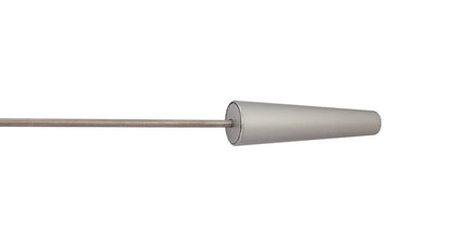 Nextime Ne-2610Zi Wandklok Dia. 58 Cm, Metaal, Zilver, 'Plug Inn'