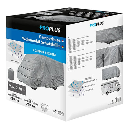 Proplus Camperhoes 7.50 M Grijs
