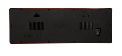 Nextime Ne-3059 Wandklok 51.5 X 18 X 4.5 Cm, Plastic, 'Big D'