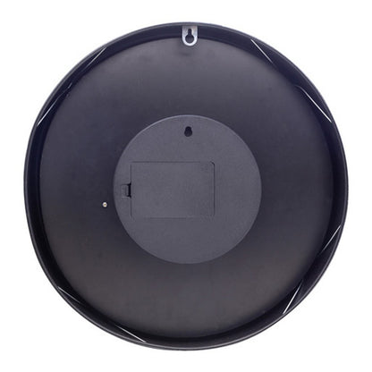 Nextime Ne-3259Zw Moderne Gear Wandklok 36 Cm Zwart/Wit
