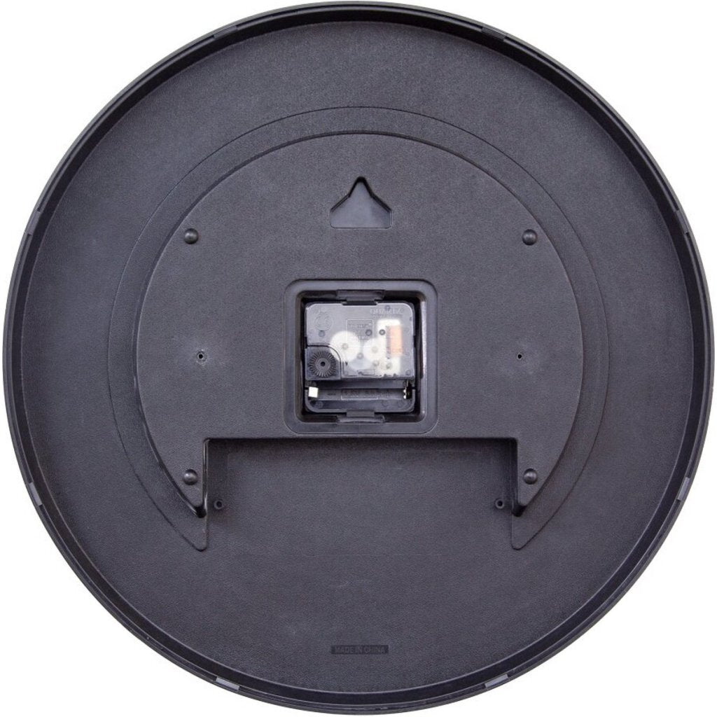 Nextime Nx-7371 Wandklok Bit 35 Cm Zwart/Multikleur