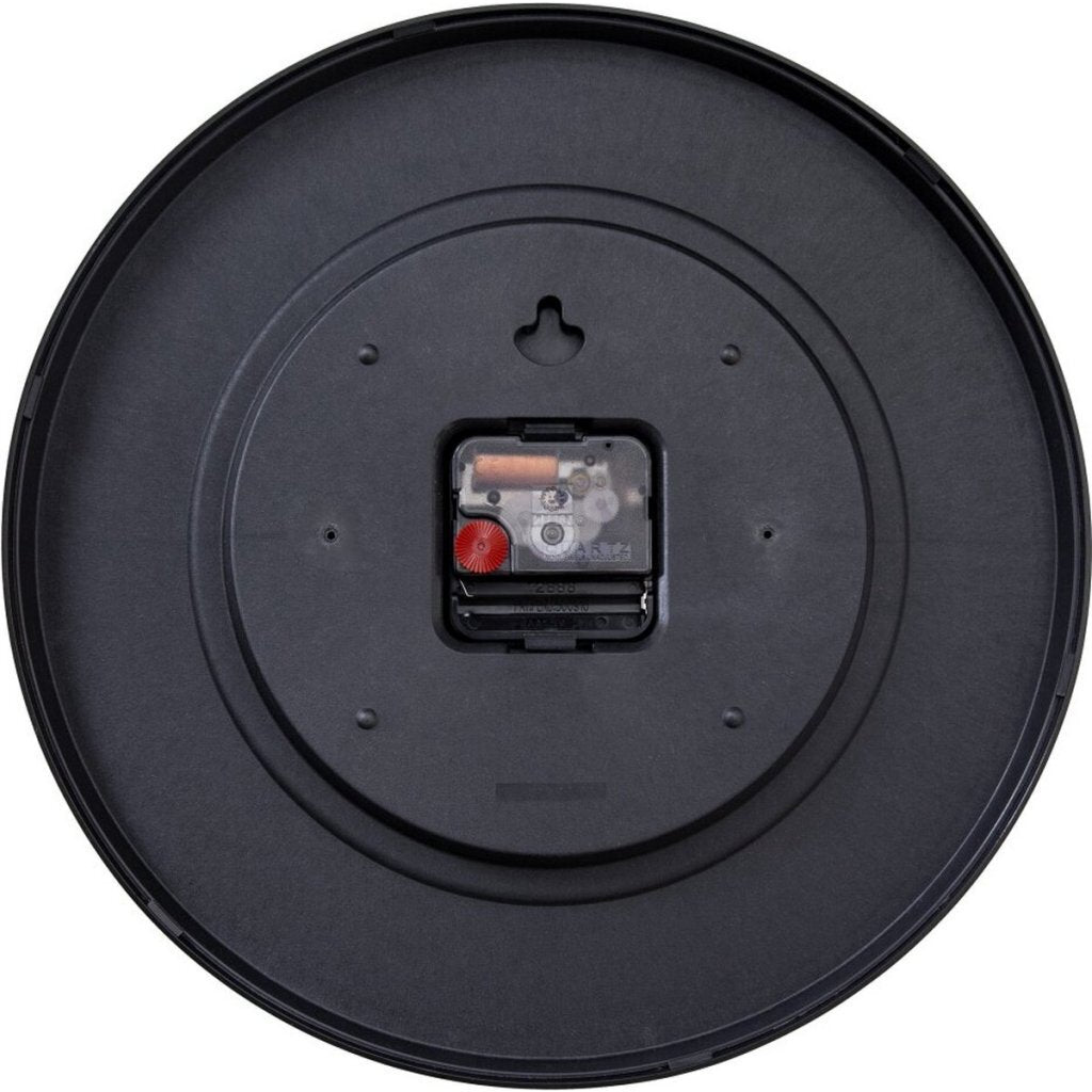 Nextime Nx-7373Zw Wandklok Eco 30 Cm Zwart
