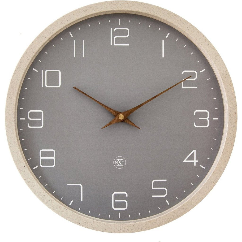 Nextime Nx-7373Be Wandklok Eco 30 Cm Beige
