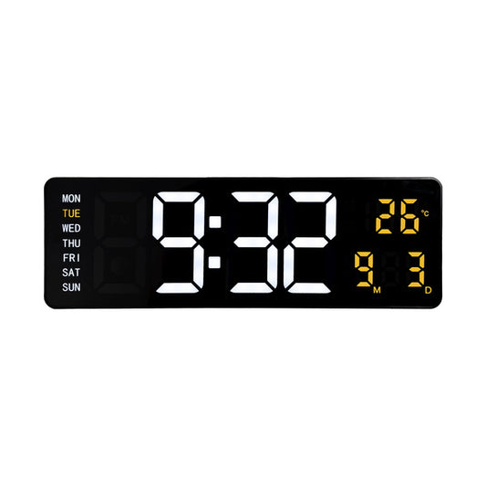 Nextime Ne-3322 Wandklok Super Digi 38,8X12,9 Cm