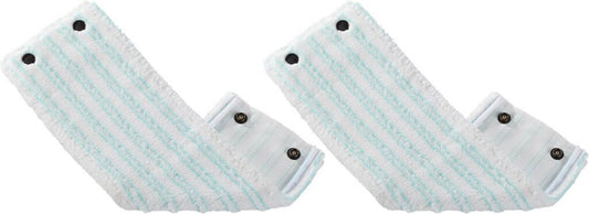 Leifheit Clean Twist Xl/Combi Clean Xl Vloerwisser Vervangingsdoek Met Drukknoppen Micro Duo 42 Cm Set Van 2
