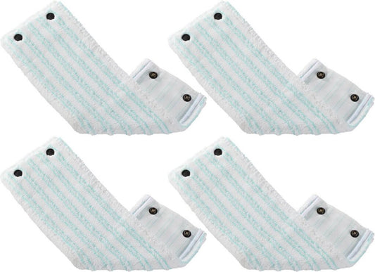 Leifheit Clean Twist Xl/Combi Clean Xl Vloerwisser Vervangingsdoek Met Drukknoppen Micro Duo 42 Cm Set Van 4