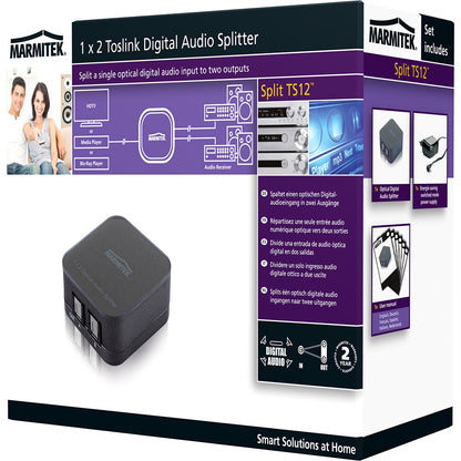 Marmitek Split Ts12 Toslink Digitale Audio Splitter