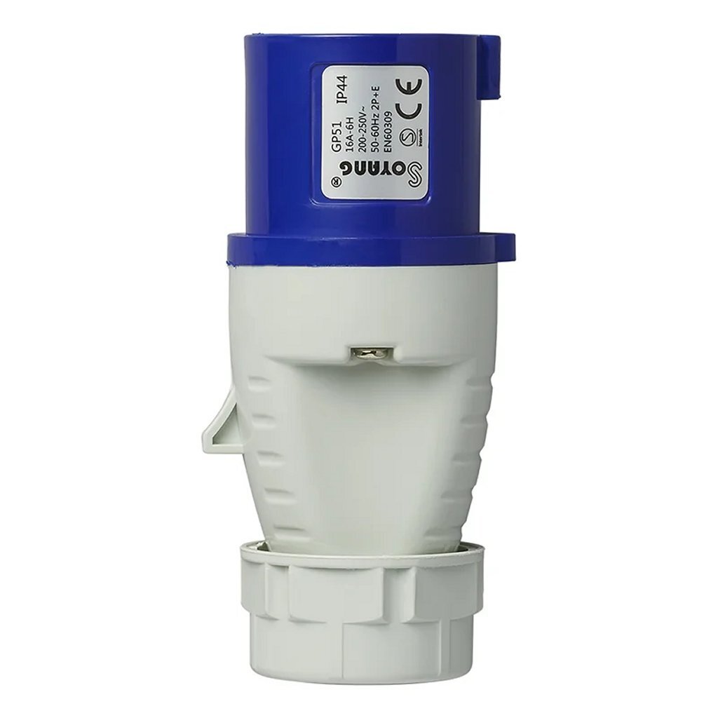 Proplus Cee Stekker 16A Demontabele Behuizing Blauw/Wit