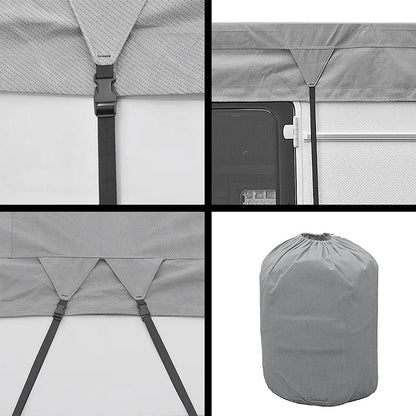 Proplus Caravan-Camperdakhoes 700X300 Cm Grijs
