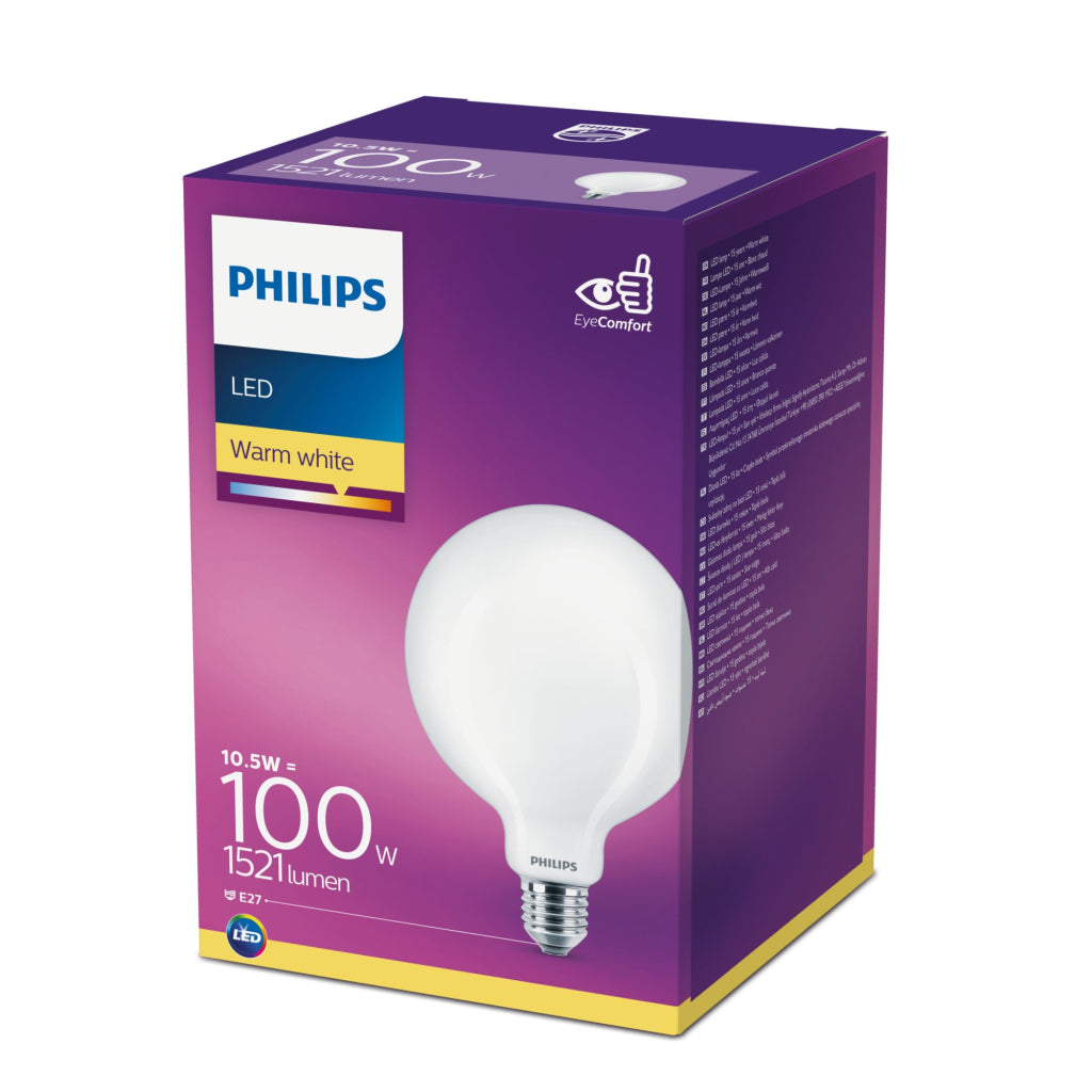 Philips Led Classic 100W E27 Ww G120 Fr Nd Srt4 Verlichting