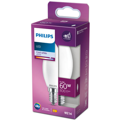 Philips Led Classic 60W E14 Cw B35 Fr Nd Rfsrt4 Verlichting