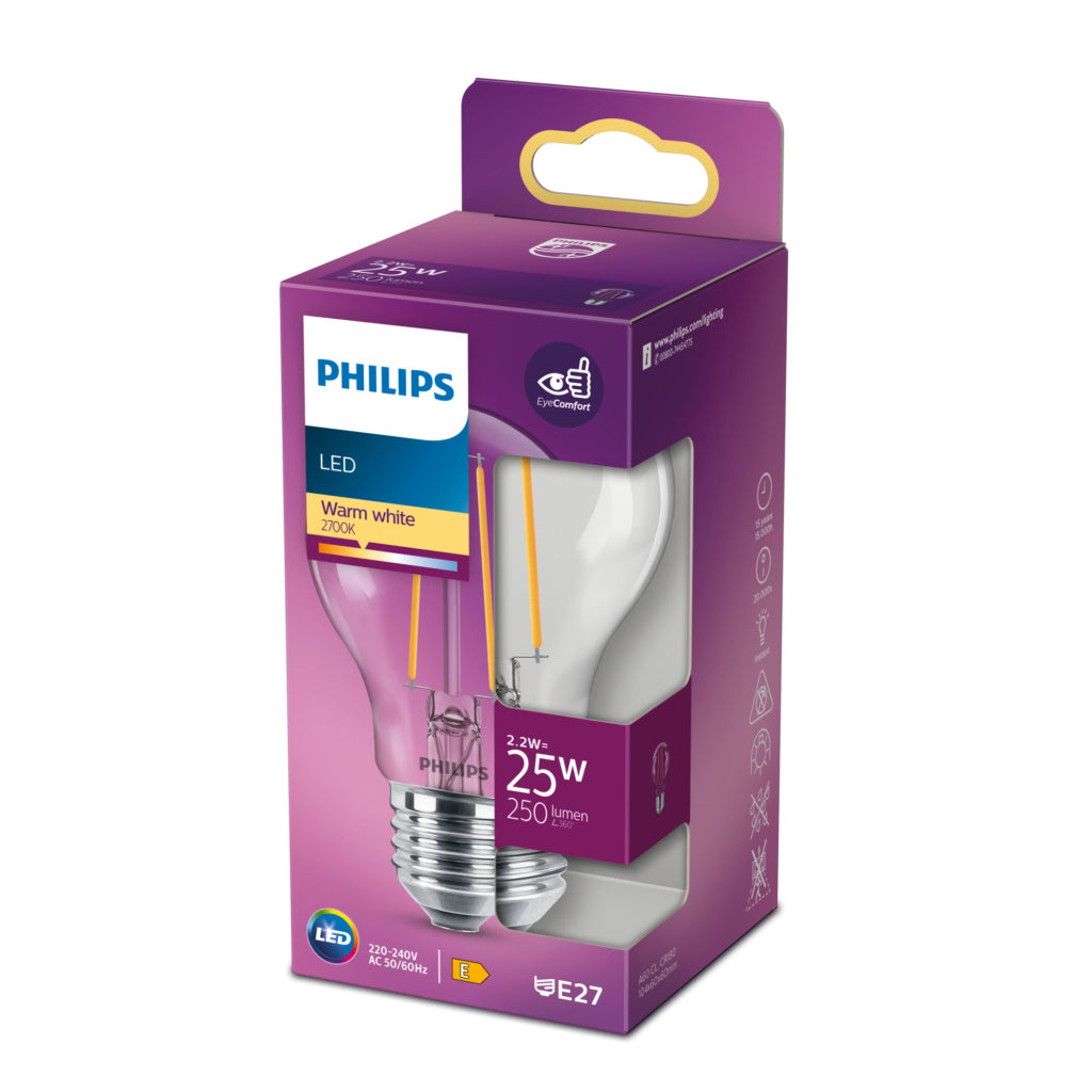 Philips Led Classic 25W E27 Wwa60 Cl Nd Srt4 Verlichting