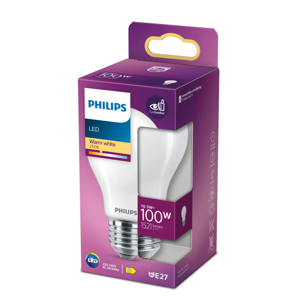 Philips Led Classic 100W E27 Ww A60 Fr Nd Srt4 Verlichting