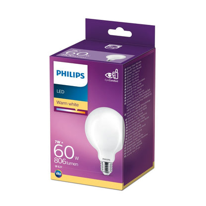 Philips Led Classic Lamp 60W E27 Warm Wit