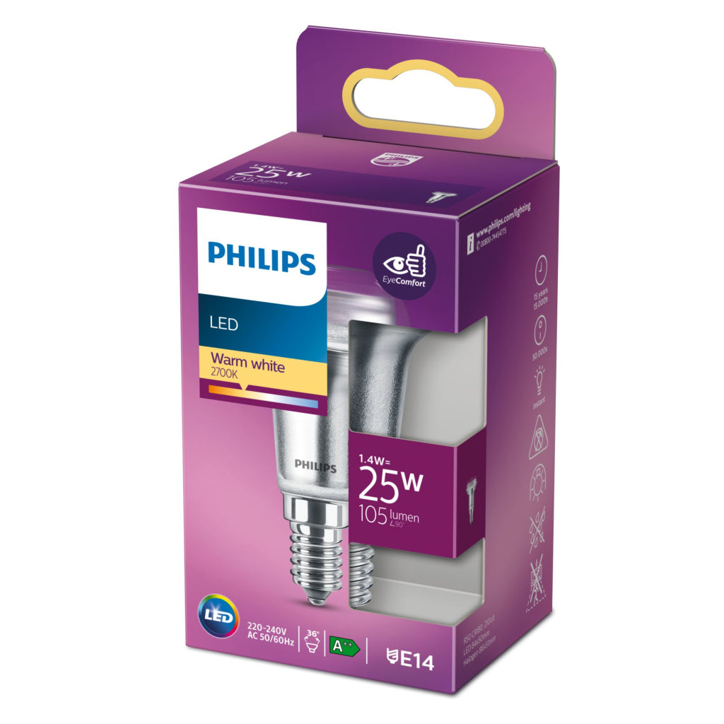 Philips Led Reflector 25W E14 Warm Wit
