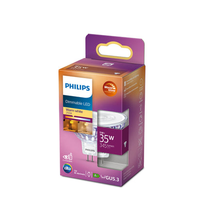 Philips Dimbare Led Spot 35W Gu5.3 Warm Wit