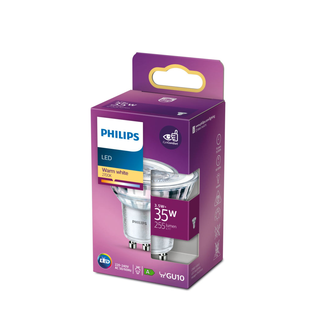 Philips Led Spot 35W Gu10 Warm Wit