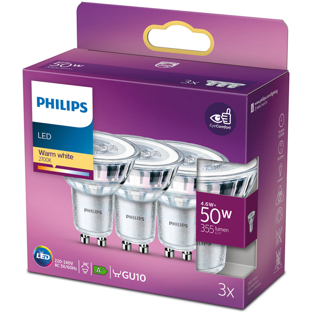 Philips Led Cl Ww 36D Nd 50W Gu10