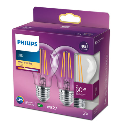 Philips Led Cl A60 Cl Nd 60W E27