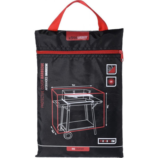 Pro Garden Bbq Afdekhoes 95X75X50 Cm Zwart